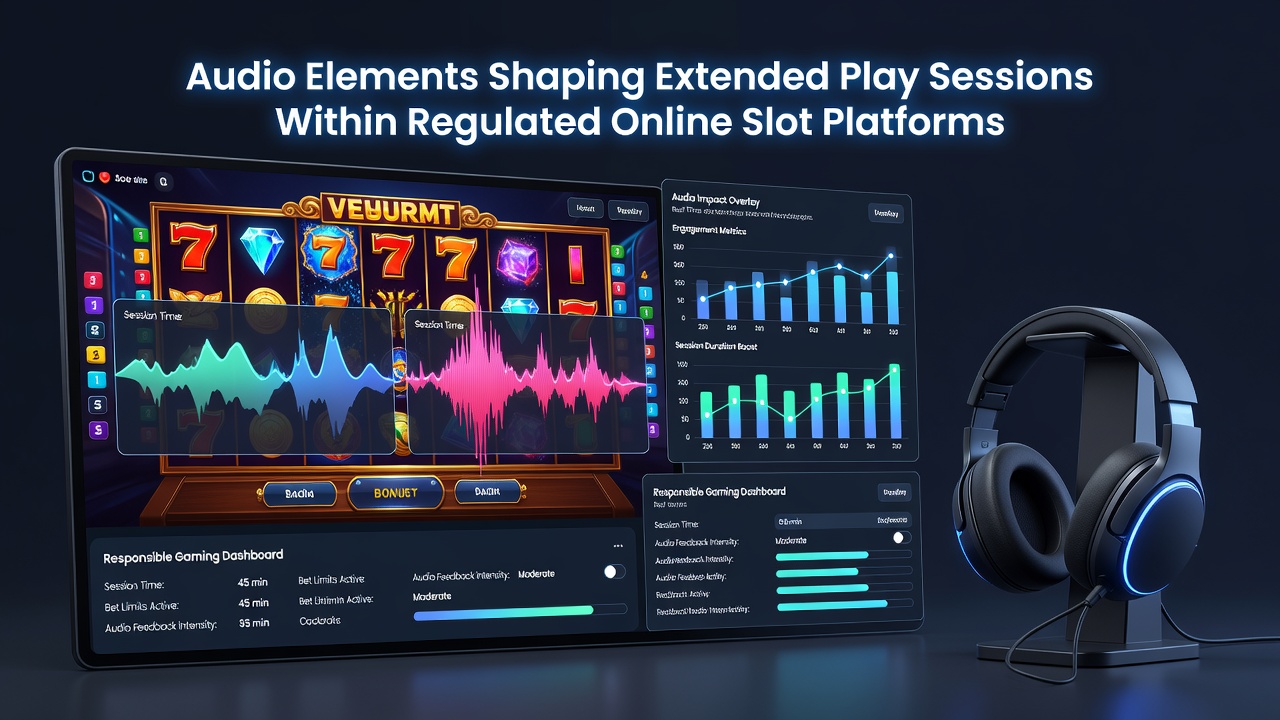 Detailed view of sound mixing consoles used in developing audio for regulated online slot platforms