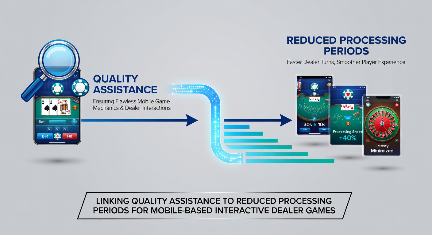 Mobile live dealer game interface showing real-time assistance chat overlay on a smartphone screen