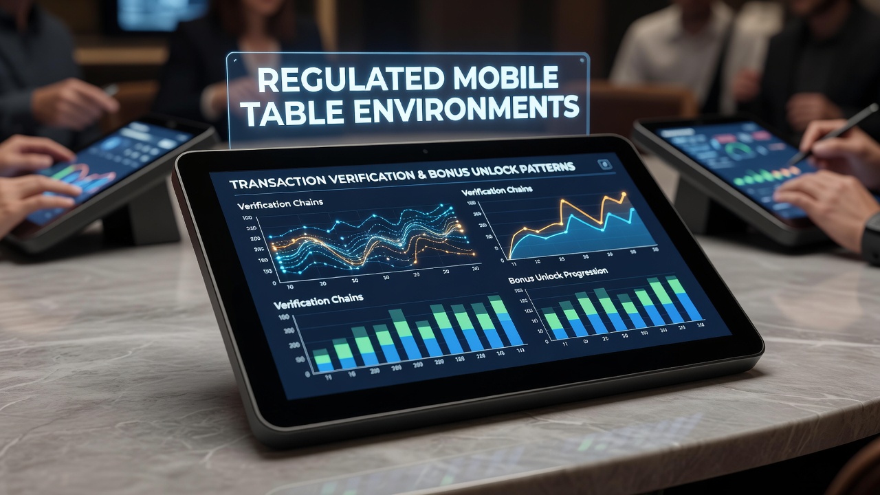 Detailed view of bonus unlock workflow tied to verified mobile transactions in regulated environments